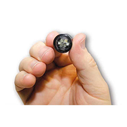 Micro pin, LED turn signals. Smoke ECE appr. lens