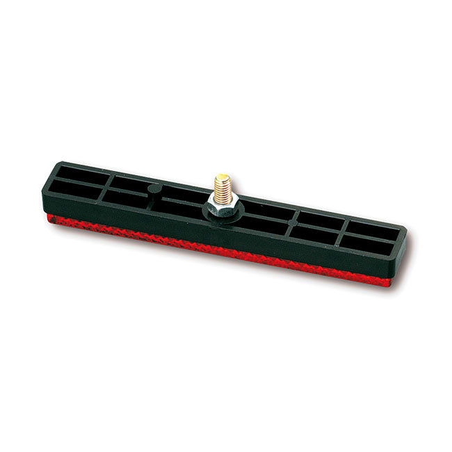Universal B-Seen reflector. Rectangular. 100x13mm. Red