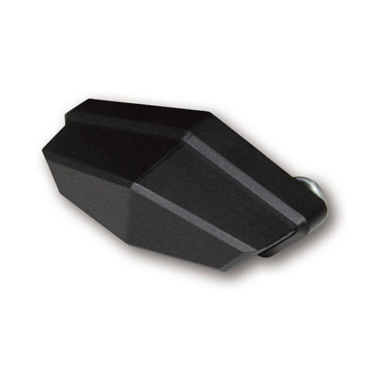LED license plate light quadro, black. ECE appr.