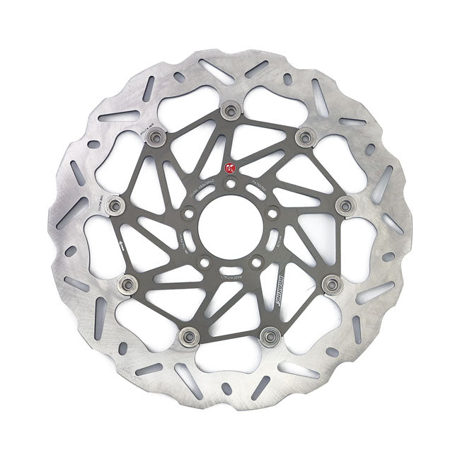 Braking, Buell wave brake rotor Front