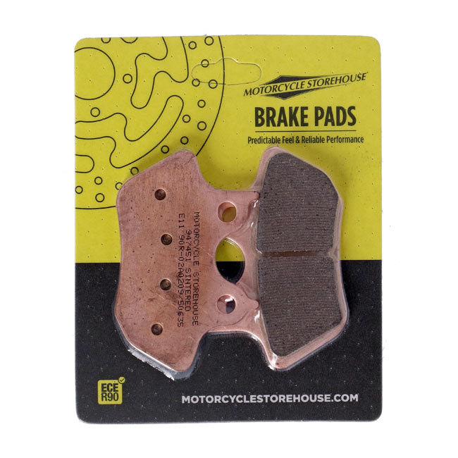 MCS, brake pads front rear Sintered