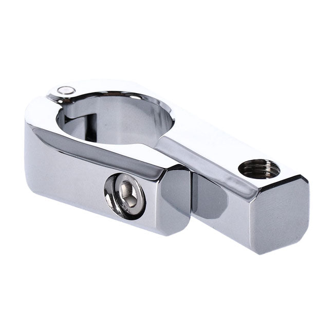 Daytona, universal bracket. Side-mount. 1" ID. M10 thread