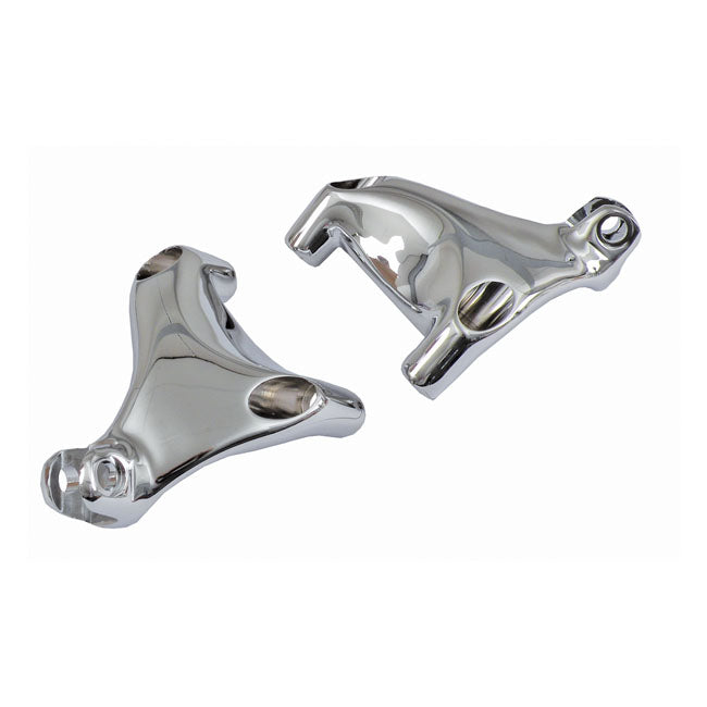 Passenger foot peg mount bracket set
