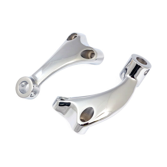 XL forward control foot peg support set