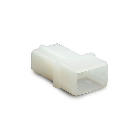 NAMZ, AMP/TE connector. White, receptacle, 2-pins