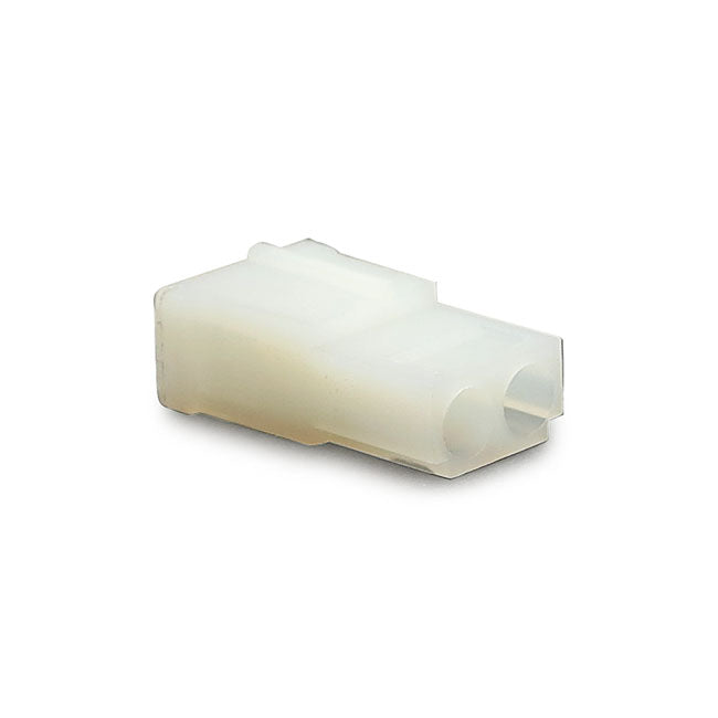 NAMZ, AMP/TE connector. White, plug, 2-pins