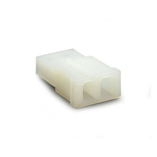NAMZ, AMP/TE connector. White, plug, 2-pins