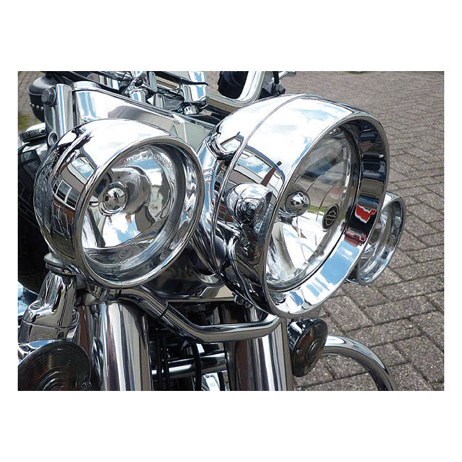 Recessed trim ring 7" headlamp