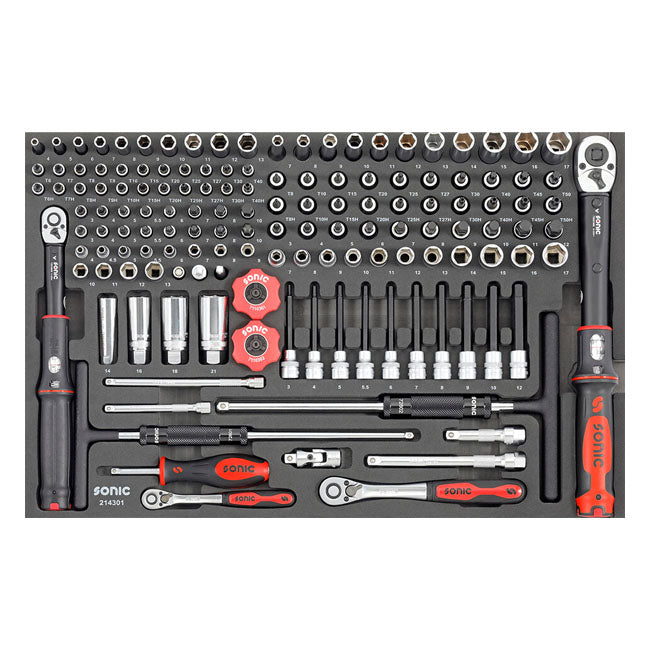 Sonic, Toolbox metric motorcycle. 349 piece