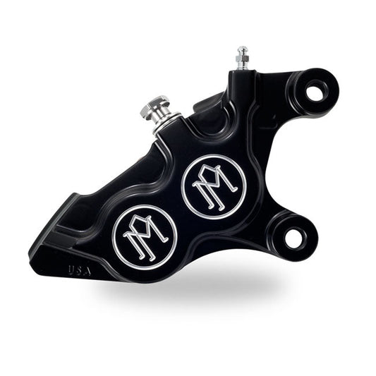 PM, 4-p 137x4b caliper Bolt-on, 11.5" right front Black CC