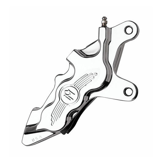 PM, 6-p 112x6b caliper. Bolt-on, 13" right front. Chrome
