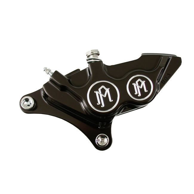 PM, 4-p 137x4b caliper Bolt-on, 11.5" left front Black CC