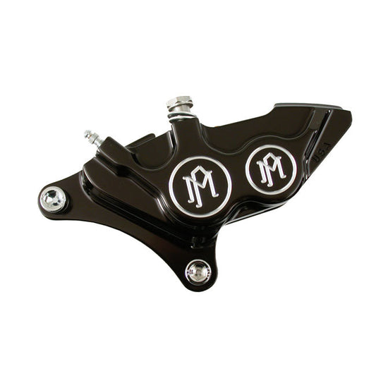 PM, 4-p 137x4b caliper Bolt-on, 11.5" left front Black CC