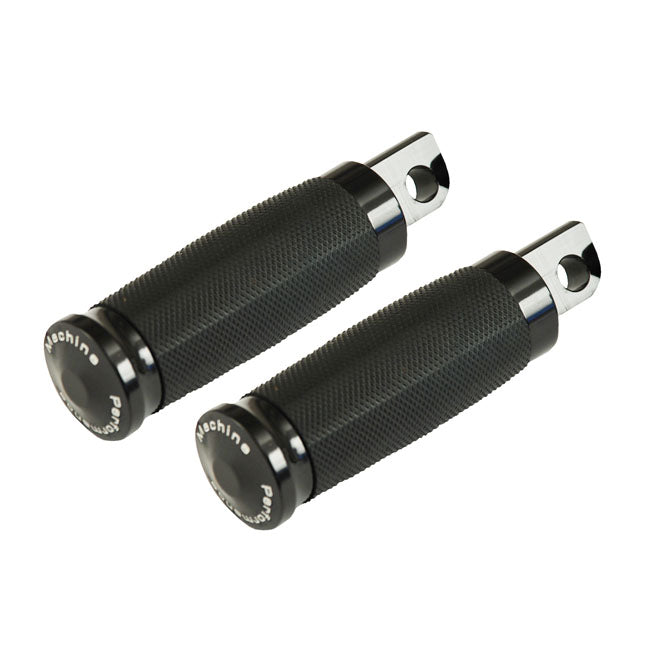PM, Contour rubber wrapped foot pegs