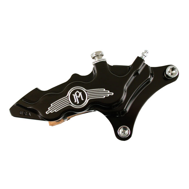 PM, 6-p 112x6b caliper Bolt-on, 11.5" right front Black CC