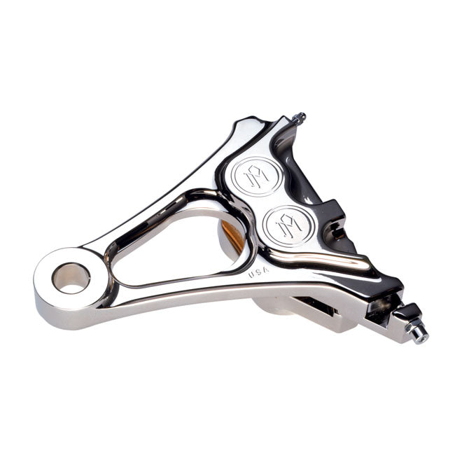 PM, 4-piston one-piece caliper/bracket, rear