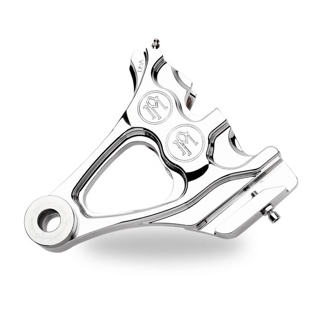 PM, 4-piston one-piece caliper/bracket, rear