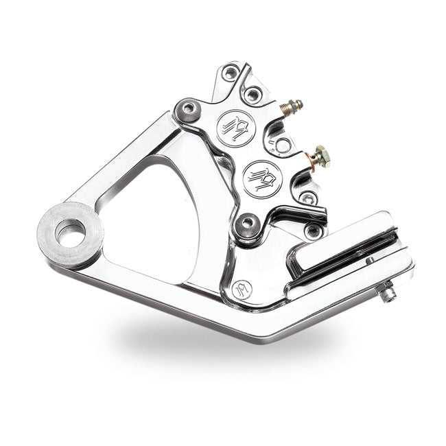 PM, 4-piston one-piece caliper/bracket, rear