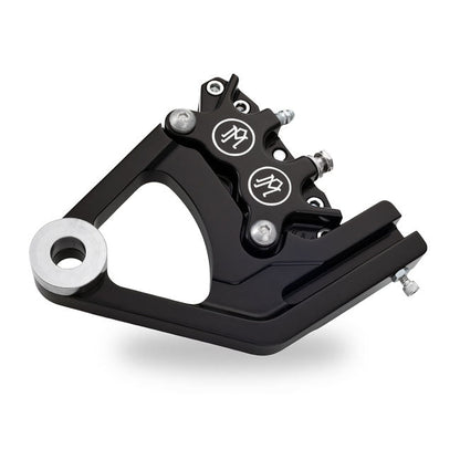 PM, 4-piston one-piece caliper/bracket, rear Black CC