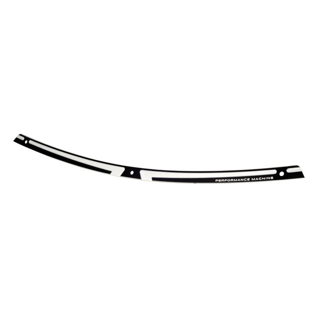PM, Windscreen trim for Touring. Scallop. Black CC