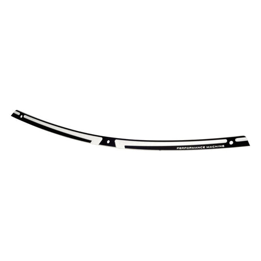 PM, Windscreen trim for Touring. Scallop. Black CC