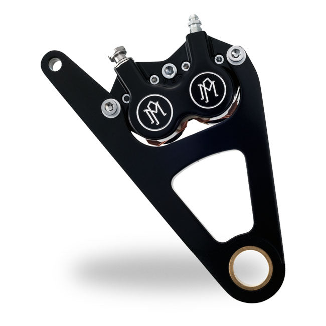 PM, Right front 4-p caliper bracket, 11.5"
