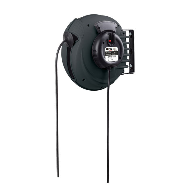 Sonic, electrical cable reel, wall mount. 18 meters