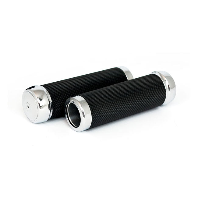 Riverside, Knurled billet aluminum grips
