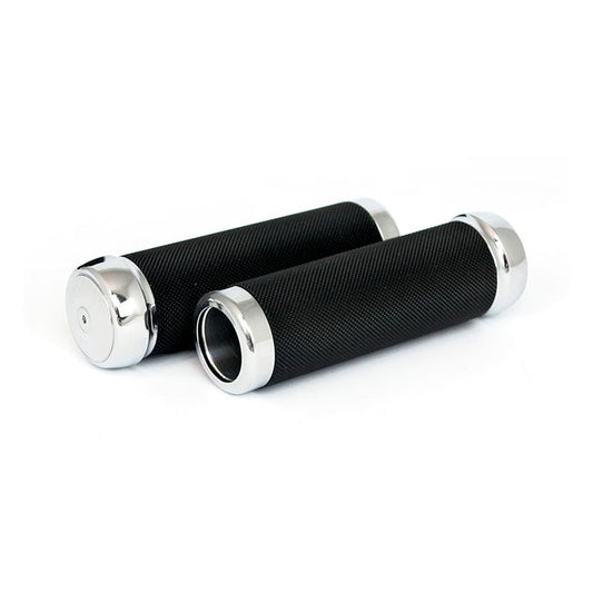 Riverside, Knurled billet aluminum grips