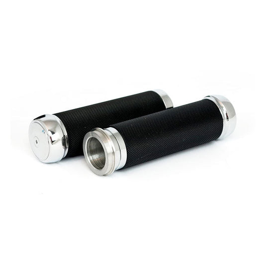 Riverside, Knurled billet aluminum grips