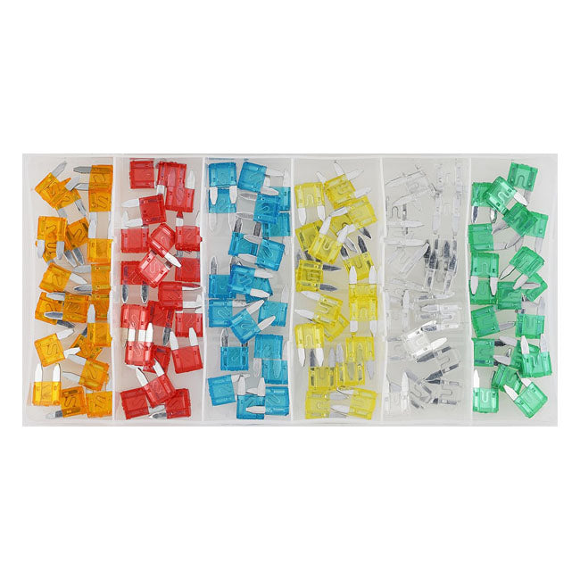 Sonic, mini fuse assortment box. 120-piece