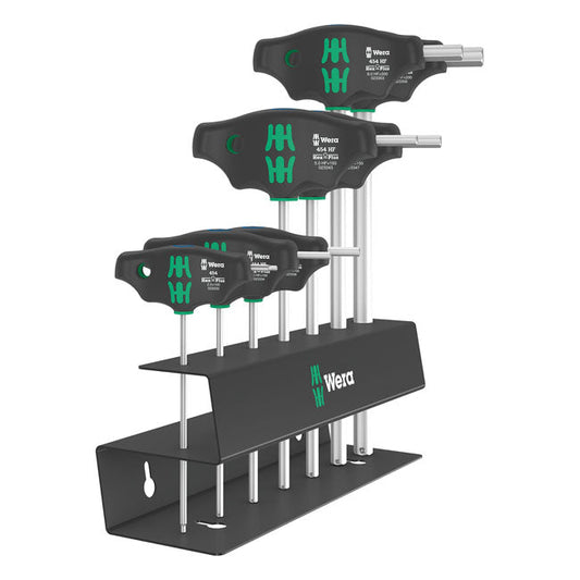 Wera screwdriver set T-handle Hex plus metric, 7 pieces