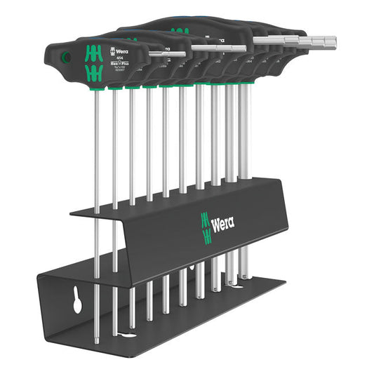 Wera screwdriver set T-handle Hex plus inches, 7 pieces