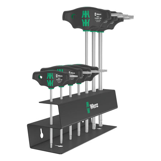 Wera screwdriver set T-handle Hex plus torx, 7 pieces