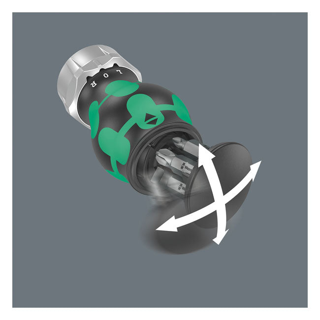 Wera Kraftform Kompakt Stubby magazin with rachet