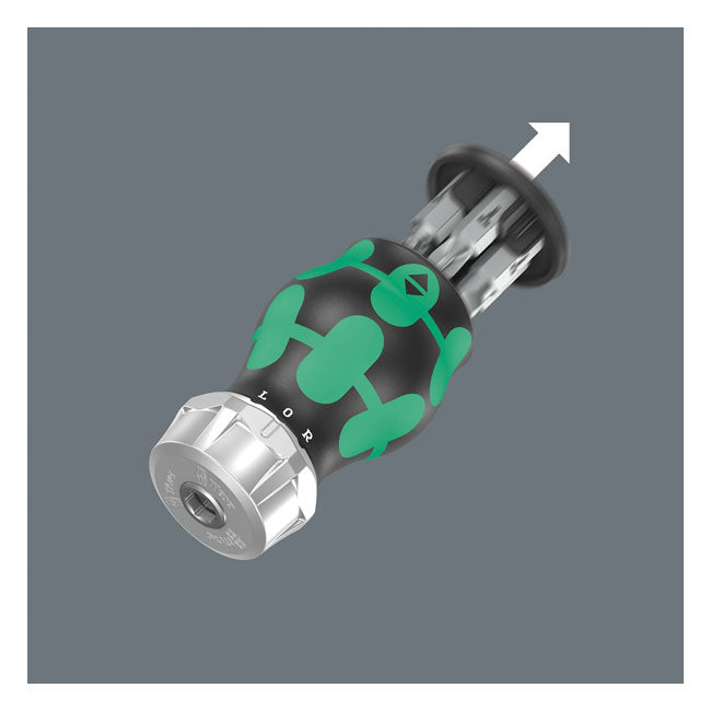 Wera Kraftform Kompakt Stubby magazin with rachet