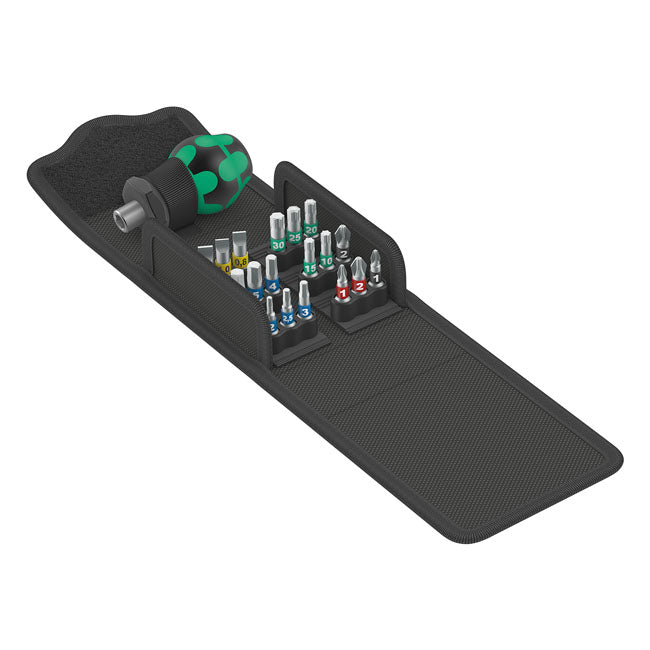 Wera Kraftform Kompakt Stubby 1, 19 pieces