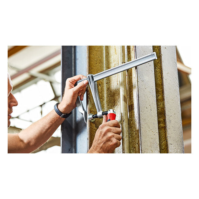 Bessey, Steel GZ Screw Clamps with 90deg foldable handle