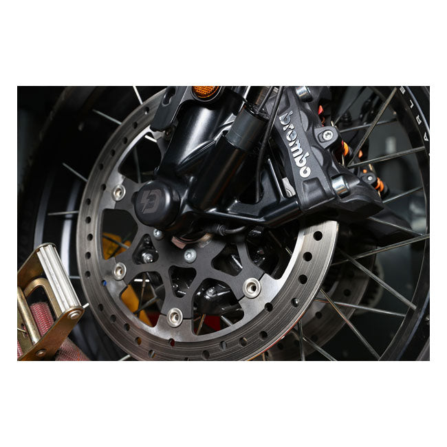 Dynojet, axle slider set. Front