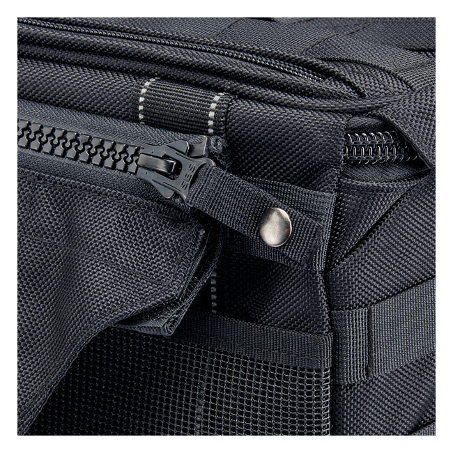 Biltwell, Exfil-18 throw-over saddlebags. Black