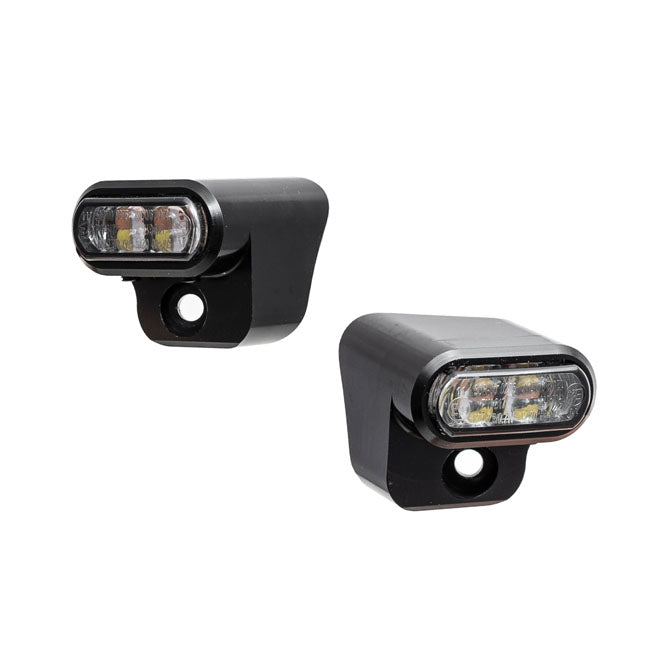 Killer Custom, front LED turn signals