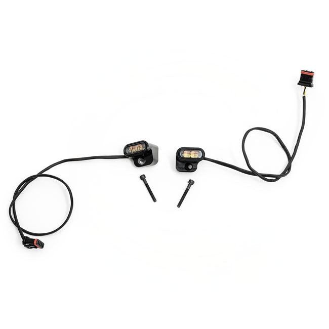 Killer Custom, front LED turn signals