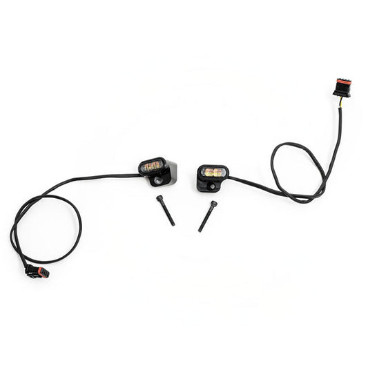 Killer Custom, front LED turn signals
