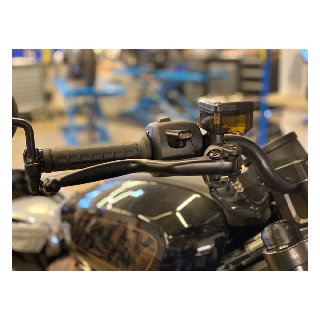 Killer Custom, front LED turn signals. DRL running lights