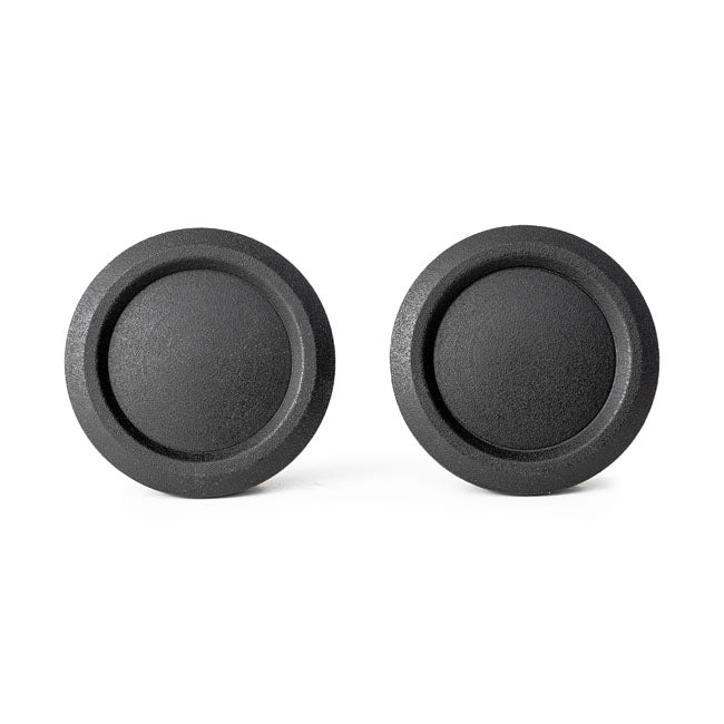 Killer Custom, Sportster S swingarm axle cover set. Black