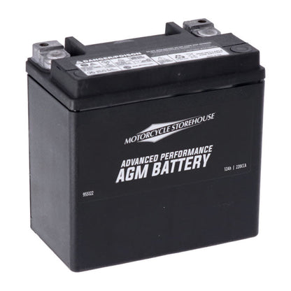 MCS, Advance Series AGM sealed battery 12v, 12ah, 220cca
