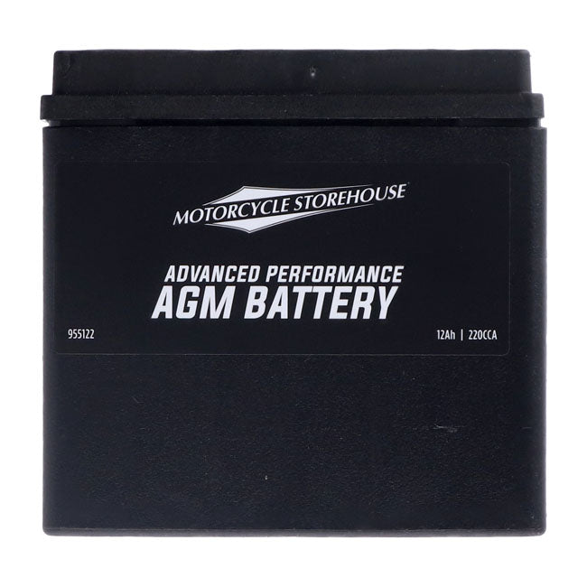 MCS, Advance Series AGM sealed battery 12v, 12ah, 220cca