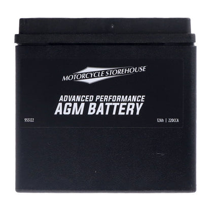 MCS, Advance Series AGM sealed battery 12v, 12ah, 220cca