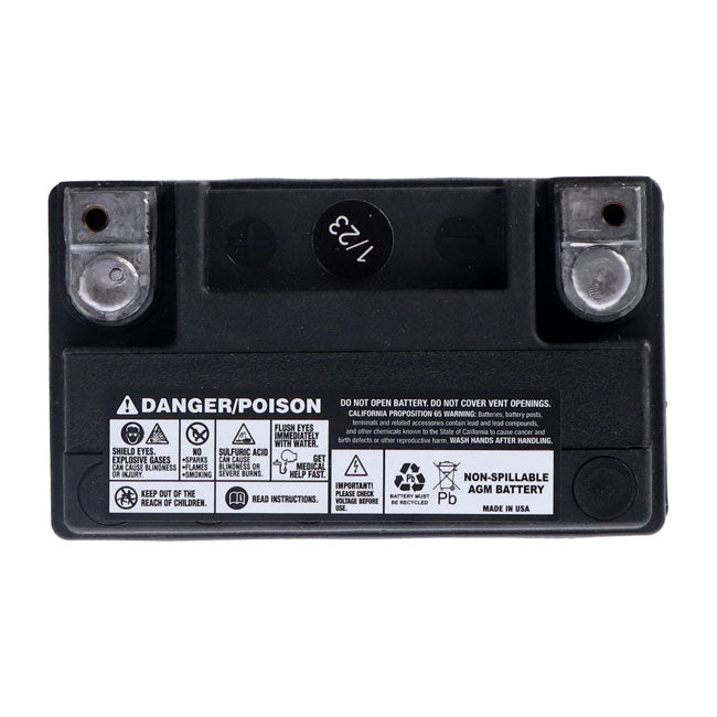 MCS, Advance Series AGM sealed battery 12v, 12ah, 220cca
