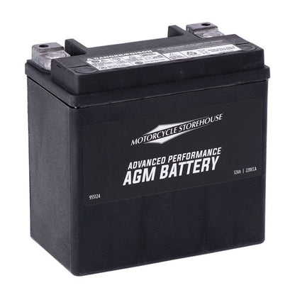 MCS, Advance Series AGM sealed battery 12v, 12ah, 220cca